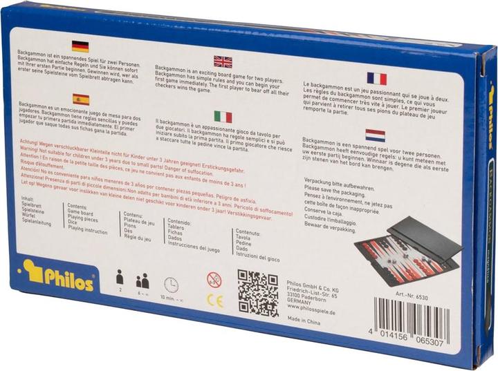 Immagine prodotto Philos Backgammon (Tedesco)