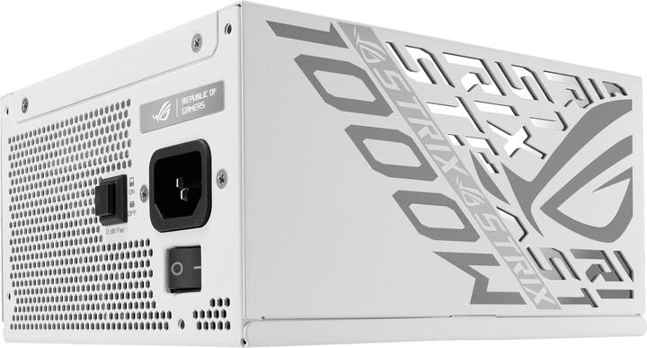 Image du produit ASUS ROG Strix 1000P White Gaming Netzteil, 80+ Platinum, Modular, 135 mm Lüfter (1000 W)