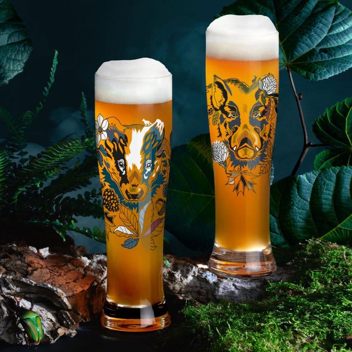 Immagine prodotto Ritzenhoff Set di 2 bicchieri da birra di frumento Brauchzeit (0.65 l, 2 x)