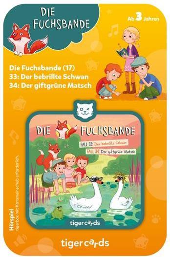 Produktbild Tigermedia Tigercard- Die Fuchsbande (33,34): Der bebrillte Schwan & Der giftgrüne Matsch (Deutsch)
