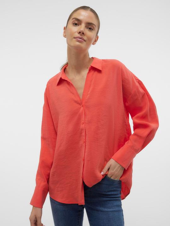 Produktbild Vero Moda Vmqueeny L/S Oversized Shirt Exp Ga Hemd (XL)