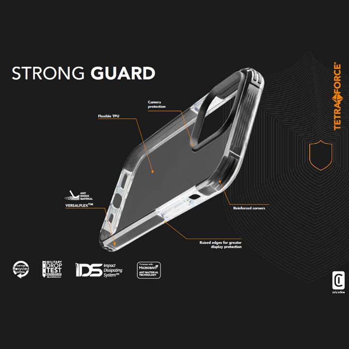 Immagine prodotto Cellularline Tetra Force Strong (Apple iPhone 15 Pro)
