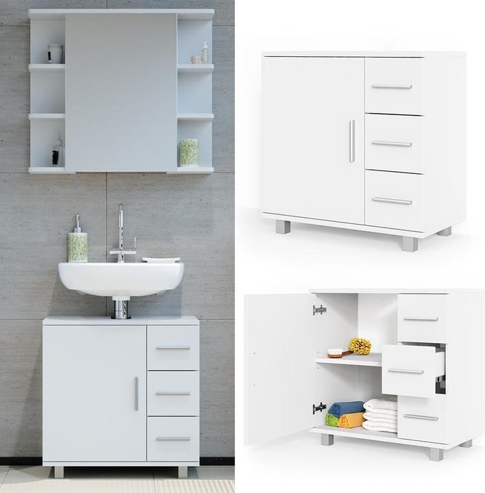 Actual product image Vicco Ilias (60 x 33 x 61 cm)