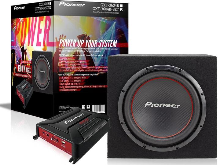 Actual product image Pioneer Gxt-3604b-Set (1300 W)
