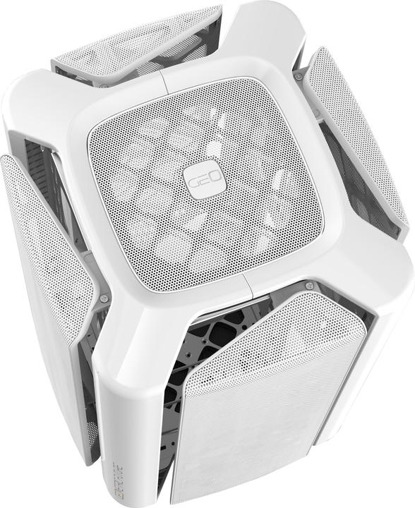 Produktbild Geometric Future M2 THE ARK Gehäuse, Mesh - weiss (Mini-ITX)