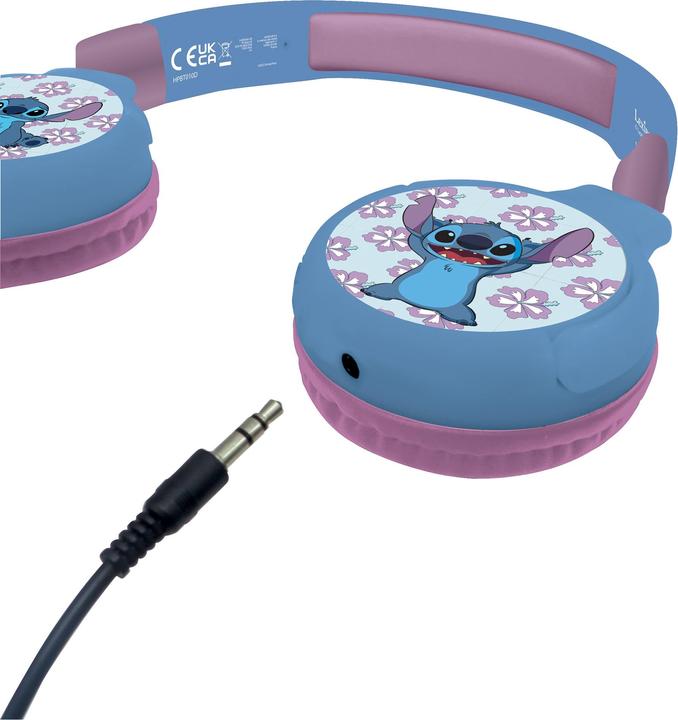 Image du produit Lexibook Casque Bluetooth/Câble 2 en 1 Stitch Bleu