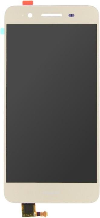 Actual product image OEM Display for Huawei P8 lite Smart gold + frame (Display, Huawei P8 Lite)