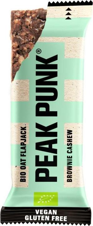 Actual product image Peak Punk Organic Oat Flapjack (Cashew, Brownie, 1 pcs., 60 g)