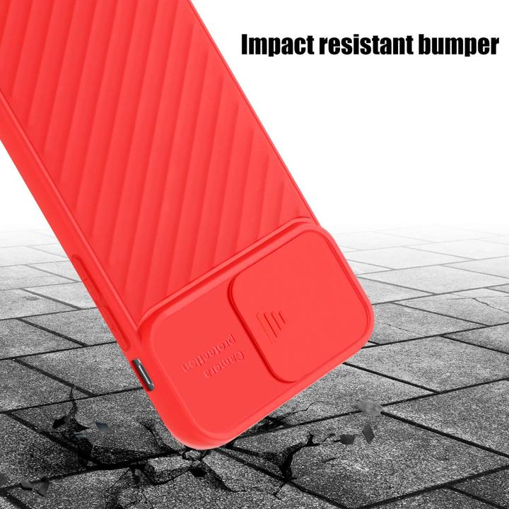Immagine prodotto Cadorabo Cover in TPU con protezione della fotocamera (Apple iPhone 6 Plus)