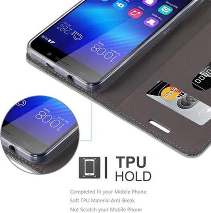 Produktbild Cadorabo Book Jeans Optik Cover (Honor 6)