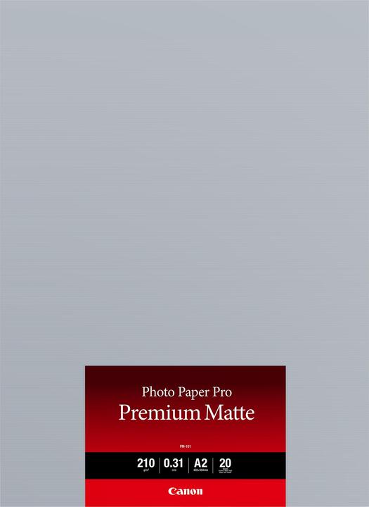 Produktbild Canon PM-101, Premium Matte Photo Paper (210 g/m², A2, 20 x)
