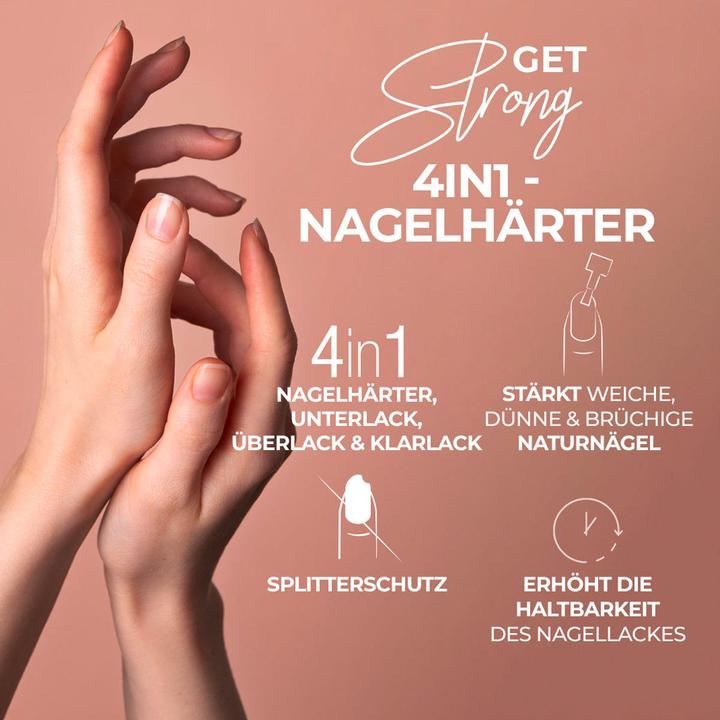 Image du produit Juliana Nails Get Strong 4-in-1 (Vernis couleur)