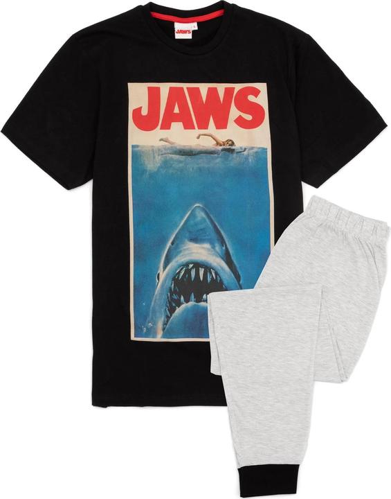 JAWS Schlafanzug mit langer Hose (S)