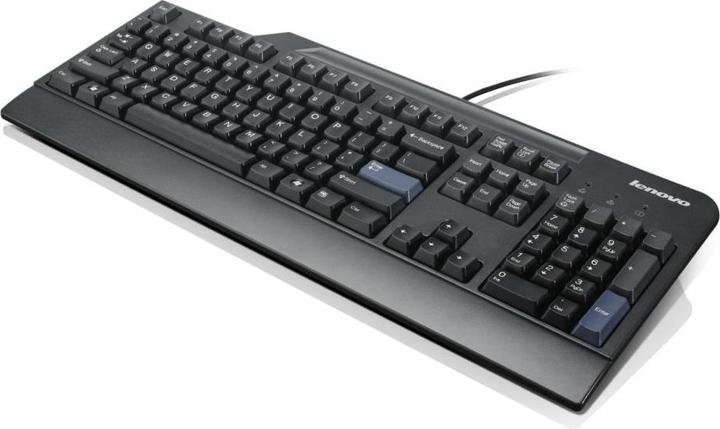 Actual product image Lenovo DCG ThinkSystem Pref. Pro Keyboard USB - Swiss F/G 150 RoHS v2 (CH, Cable)