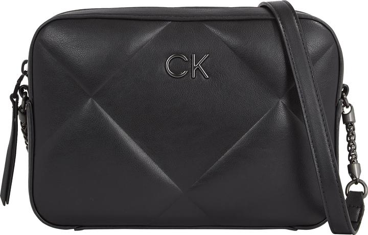 Actual product image Calvin Klein Re-Lock Quilt Camera Bag