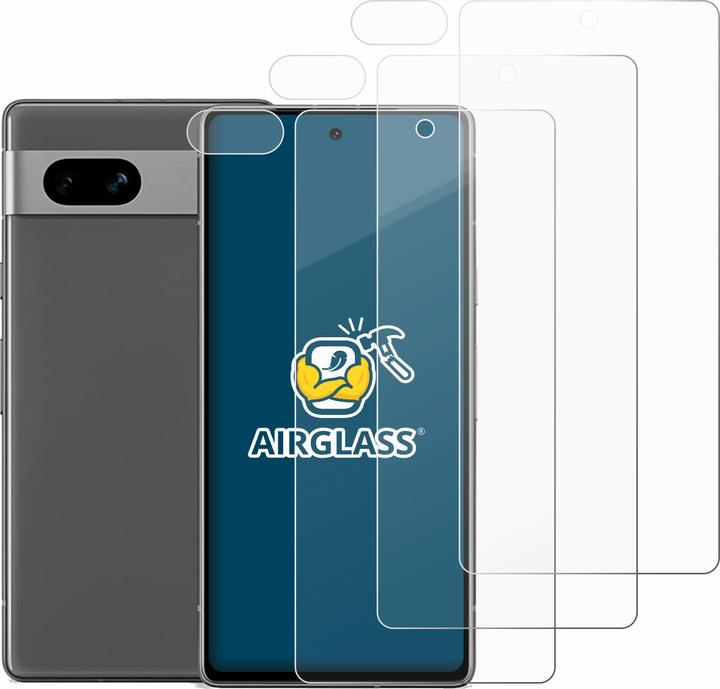 Productafbeelding BROTECT Beschermende glazen screenprotector helder (6 Stuk, Google Pixel 7a)