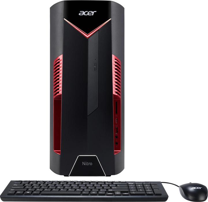 Produktbild Acer Nitro 50 – 256GB+1TB – N50-600 (Intel Core i7-8700, 16 GB, 512 GB, GeForce RTX 2070)