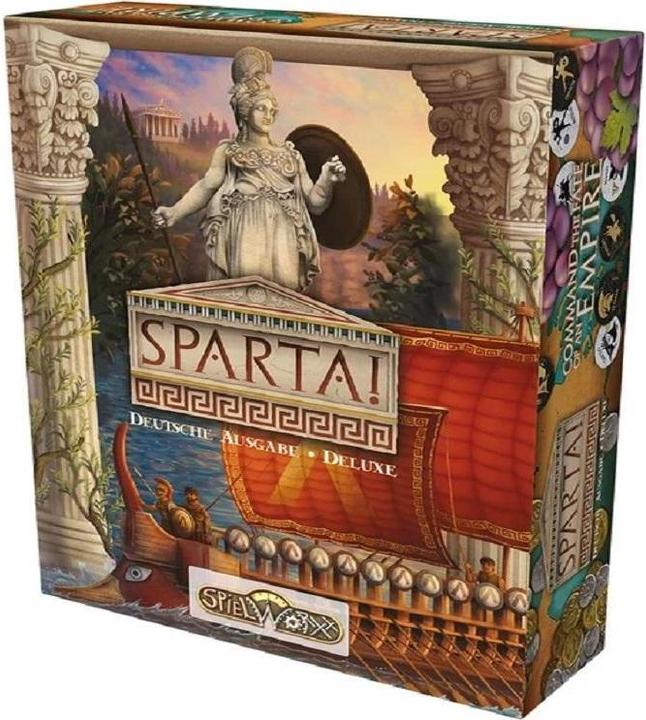 Spielworxx SPWD0009 - Sparta, board game, for 1-2 players, from 14 years (DE edition) (German)