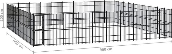 Actual product image VidaXL Sancho (Dog kennel)