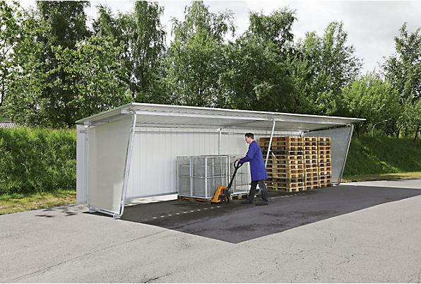 Image du produit kaiserkraft Paroi arrière pour abri de toit plat