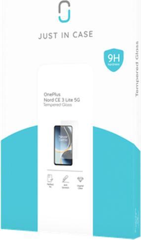 Produktbild Just in Case GehÃ¤rtetes Glas Clear Displayschutzfolie OnePlus Nord Ce 3 Lite 5G (1 Stück, Oppo Find X3 Lite 5G)