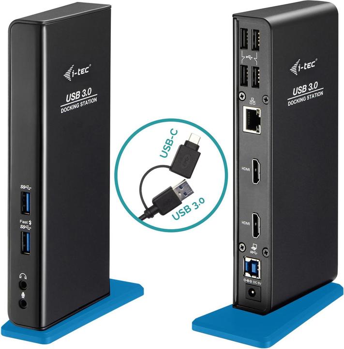 Image du produit i-tec Dual HDMI (USB-C, 9 Ports)