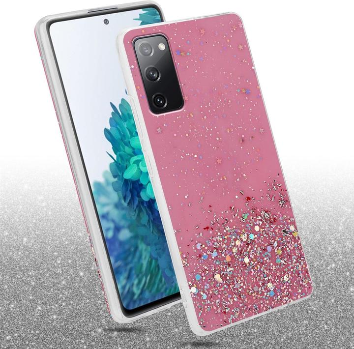 Image du produit Cadorabo Couverture TPU paillettes scintillantes (Samsung Galaxy S20 FE)