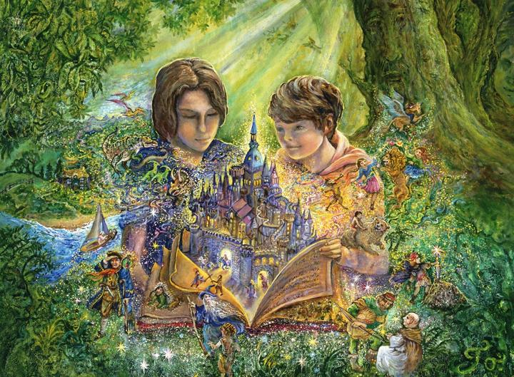 Actual product image Grafika Puzzle 2000 pieces Josephine Wall - Magical Storybook (2000 pieces)