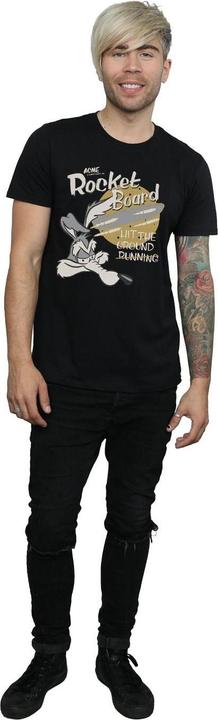 Immagine prodotto Looney Tunes Maglietta da uomo Rocket Board Wile E Coyote in cotone (3XL)