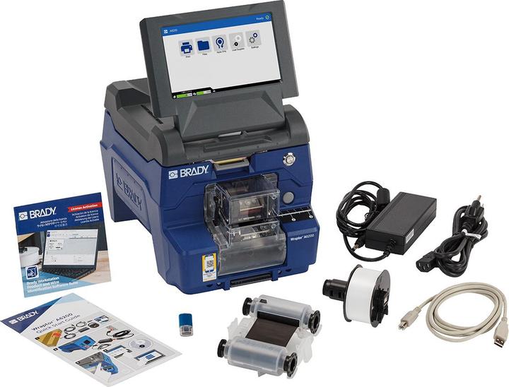 Actual product image Brady WraptorT A6200 Wrap Printer