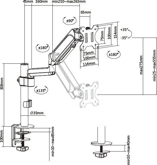 Produktbild equip 650132 (Tisch, 32")