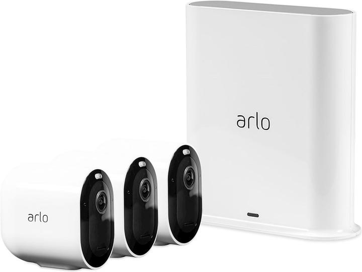 Actual product image Arlo Pro 3 Spotlight, kit 3 cameras white (2560 x 1440 Pixels)