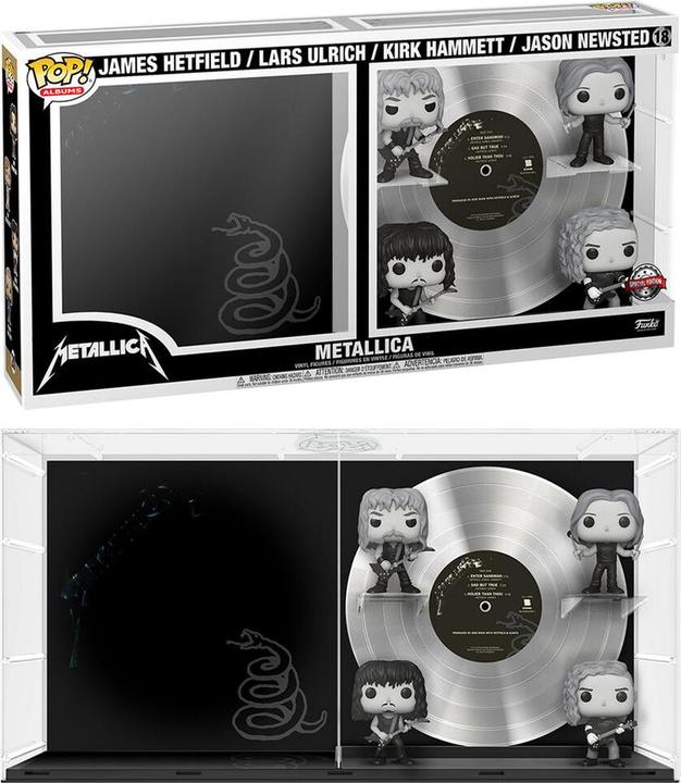 Actual product image Funko Pop. Albums : Metallica