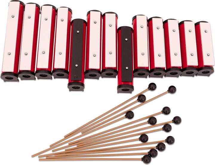 Produktbild Betzold Musik 13 Round-Sound Tubes (Metallophon)
