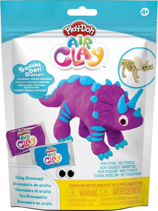 Actual product image Play-Doh Air Clay Dinosaur assorted