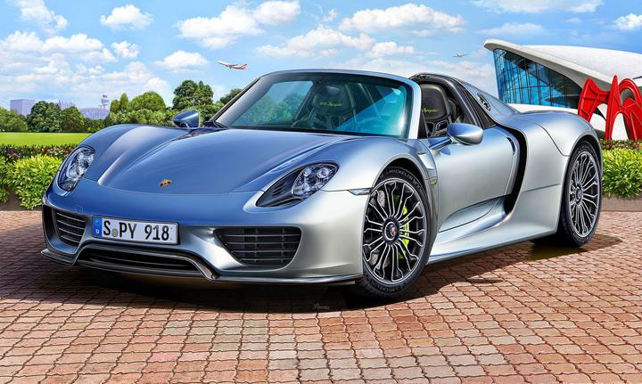 Produktbild Revell 05681 Porsche Set Automodell Bausatz 1:24