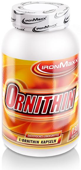 Actual product image IronMaxx Ornithine (130 Piece, Capsules, 111 g)