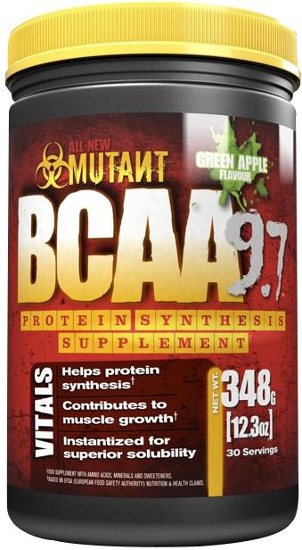 Actual product image Mutant Bcaa (Raspberry, 1 pcs., 348 g)