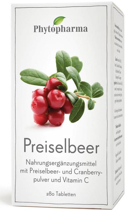 Image du produit Phytopharma Canneberge (120 pièce(s), Cachets, 70 g)