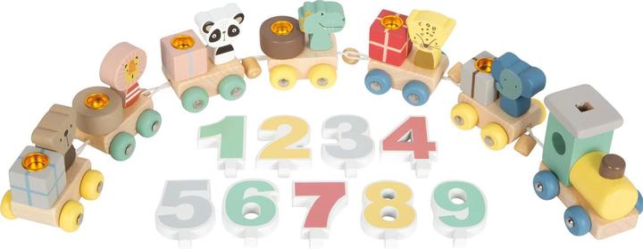 Produktbild small foot Geburtstagszug mit Tieren