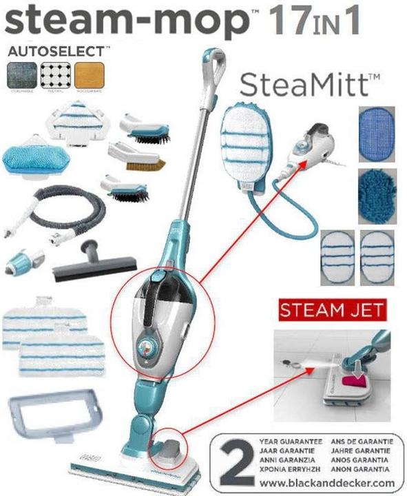Produktbild Black & Decker Fsmh1321jmd (3.20 Bar, 1300 W)
