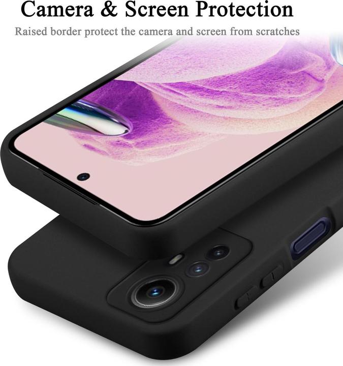 Immagine prodotto Cadorabo Custodia per Redmi Note 12S in TPU con design in silicone per la protezione dai liquidi (Xiaomi Redmi Note 12S)