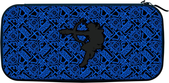 Image du produit PDP Ensemble avec manette REMATCH GLOW et étui de voyage GLOW : Sheikah Shoot, Pour Nintendo Switch, Nin (Switch OLED, Switch)