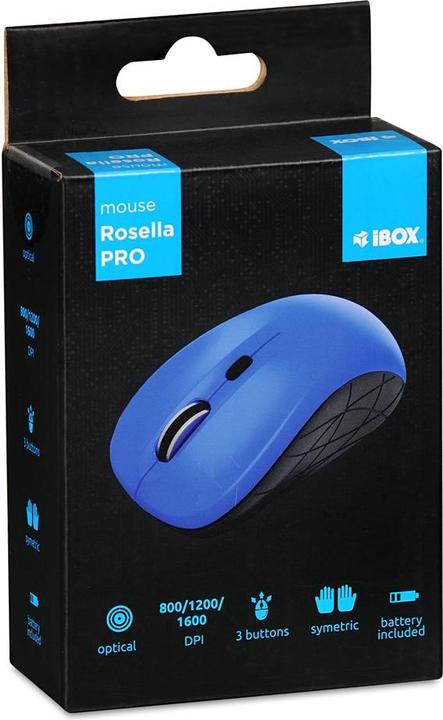 Produktbild iBox Rosella Pro Wireless Mouse Blue (Kabellos)