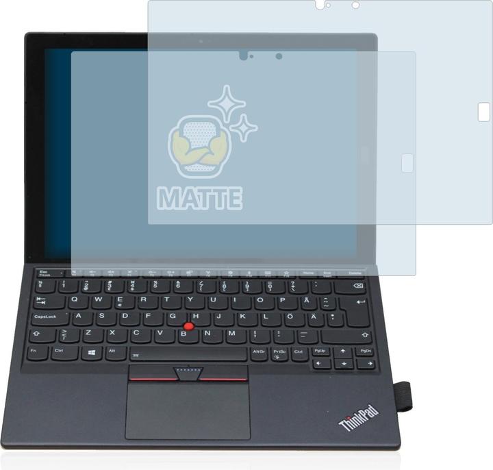 Actual product image BROTECT Anti-glare screen protector matt (2 Piece, ThinkPad X1 Tablet)