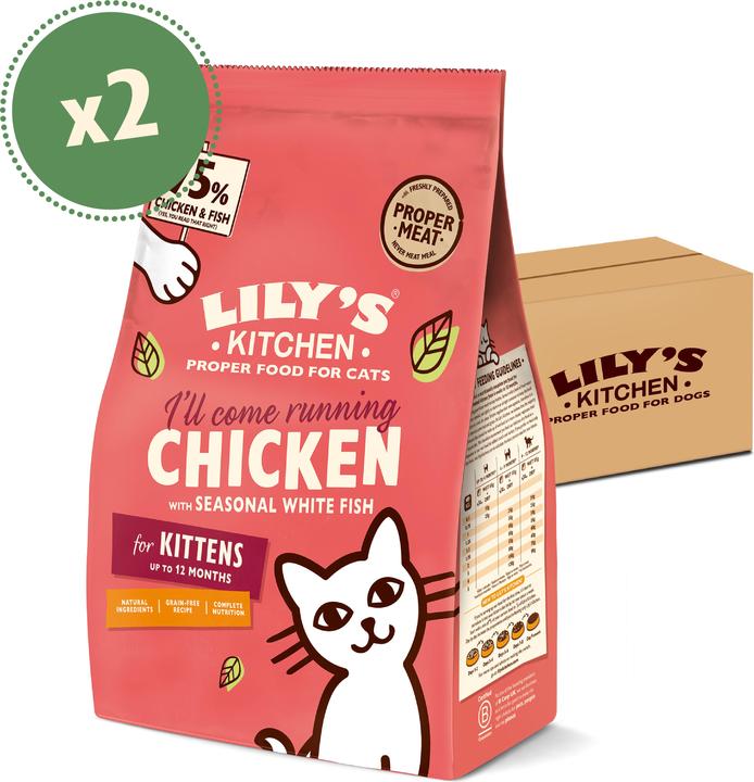 Produktbild Lily's Kitchen Kitten Recipe (Junior, 1 Stk., 800 g)