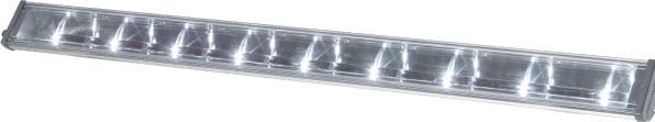 Productafbeelding AkvaStabil LED's 800mm 9x3W, hvid 6500K. U.driver