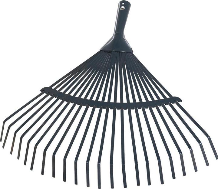 Image du produit Siena Garden Balai éventail, 22 dents fixes sans manche, anthracite