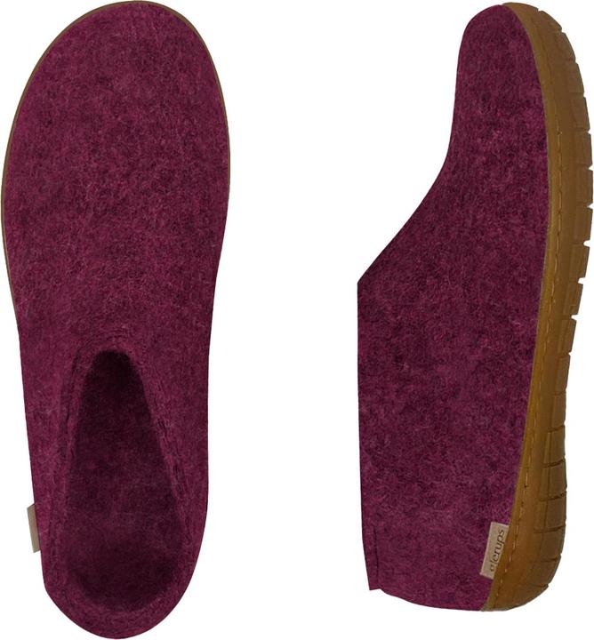 Actual product image Glerups Natural rubber sole slipper (44)