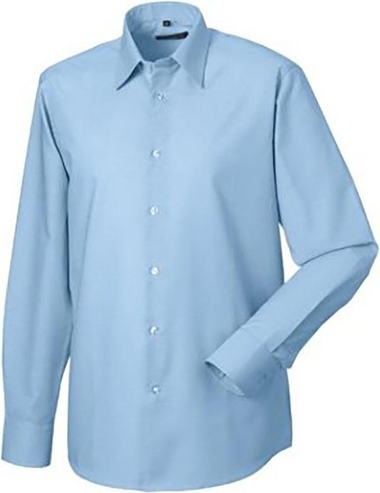Russell Collection Oxford Hemd Langarm pflegeleicht